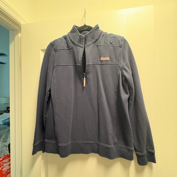 Vineyard Vines Sweaters - Vineyard Vines Women's Blue Zip-Up Sweater